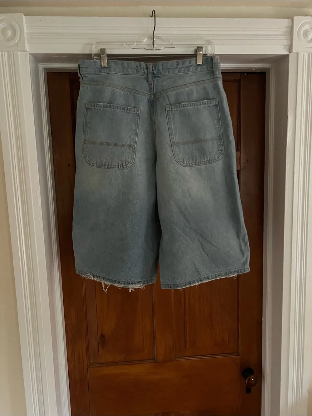 Bershka Light Blue Denim Jean Shorts